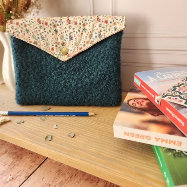 Pochette ÉGLANTINE bouclette canard